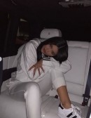 Kylie Jenner promotes Adidas by color-matching with her Rolls-Royce interior