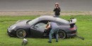Ignorant Porsche 911 GT3 Driver Crashes on Track