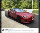 2017 Tesla Model S crash test by IIHS