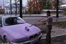 Pink BMW 5-Series