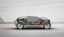 The Airo is an electric, autonomous car that filters polluted air, serves as a lounge on wheels