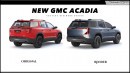2025 GMC Acadia CGI new generation by Digimods DESIGN