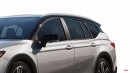 2025 Toyota Camry Hybrid Wagon rendering by SRK Designs