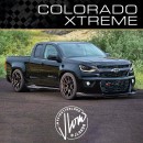 Chevrolet Colorado Extended Cab Xtreme rendering by jlord8