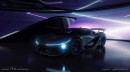 Koenigsegg KXX concept car rendering by Emre Husmen and Ugur Ulvi Yetiskin