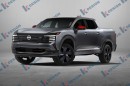 Nissan X-Truck rendering by KDesign AG