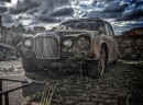 Abandoned stash of Jaguars in Scotland becomes striking photography art