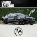 Chevrolet Camaro ZL1 Sedan, Grand Prix, Custom Cruiser, Grand National renderings
