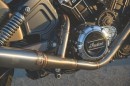 Indian Scout Outrider boasts a Kully exhaust