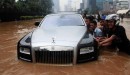 Rolls Royce Damaged by Flood