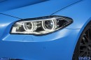 Yas Marina Blue BMW F10 M5