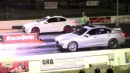 Infiniti Q50 Drags Caddy, Corvette, Q50s for World Record on DRACS