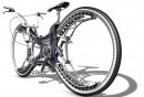 The Infinity concept bicycle is a mono-tire with naturally-integrated all-wheel drive