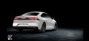 2024 Chrysler 300 Airflow and Opel Astra Sedan rendering by KDesign AG