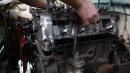 Altered firing order on a four-cylinder engine