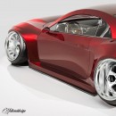 New Edge Ford Mustang 6.0 V12 Enzo rendering by yelkencidesign