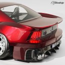 New Edge Ford Mustang 6.0 V12 Enzo rendering by yelkencidesign