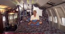 Jo Ann Ussery turned a decommissioned Boeing 727 into her home, the "Little Trump"