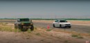 Integra Drag Races Elantra and Jetta, Then Gets Challenged by a Bronco Raptor With a Twist