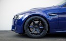 Interlagos Blue BMW E90 M3 on Volk Wheels