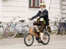 Rider on Bosch-Driven Bike