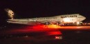 Iron Maiden's 747 gets damaged