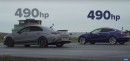 Is a 490-HP Electric Vehicle Faster Than a 490-HP ICE One?