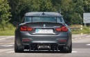 BMW M4 CSL testing on Nurburgring