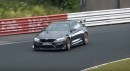 BMW M4 CSL testing on Nurburgring