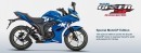 Indian Suzuki Gixxer SF offered in MotoGP colors