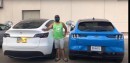 Tesla Model Y & Ford Mustang Mach-E
