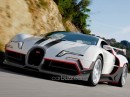 2014 Bugatti Veyron rendering