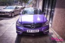 Violet Mercedes C200