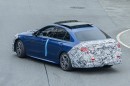 It's a Smaller S-Class! 2022 Mercedes-Benz C-Class Spied With Minimal Camo