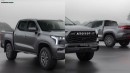 Toyota Hilux x Tacoma rendering by Digimods DESIGN