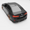 2025 BMW M5 CS Black Edition rendering by a.c.g_design