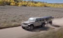 Jeep and Addax Overland Trailer