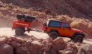 Jeep and Addax Overland Trailer