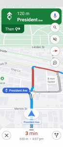 Incorrect time for faster routes in Google Maps