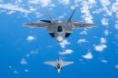F-22 Raptor and F3-R Rafale