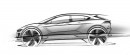 Jaguar I-Pace design sketch