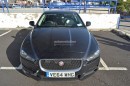 Jaguar XE E spyshots