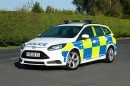 Ford Focus ST police patrol vehicle - for illustration purposes
