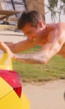 Jake Gyllenhaal steals Conor McGregor's Ferrari 488 Spider "Flintstones style"