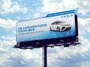 Toyota Mirai Eco-Billboard advertising campaign
