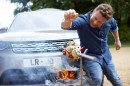 Jamie Oliver's custom Land Rover Discovery was a rolling chef's kitchen with incredible amenities