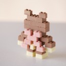 Japanese Builds Lego Bricks Out Of Chocolate
