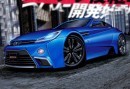 Toyota-BMW Project Car Rendering