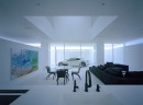 Japanese residence built around a Maserati GranTurismo, because it's a work of art
