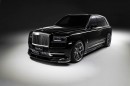Japanese Tuner's Cullinan "Black Bison" Resembles an F1 London Cab